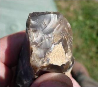 Worked flint