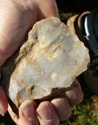 Worked flint