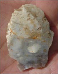 Worked flint
